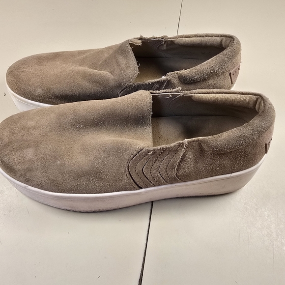 Yellow Box Tan Suede Slip-On Loafers - Picture 6 of 8